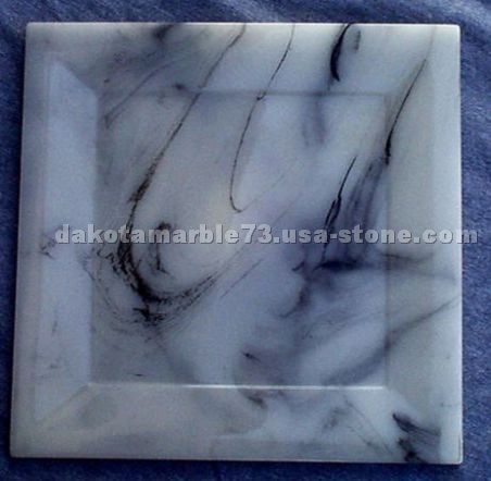 Blue - Black Onyx, Cultured Onyx