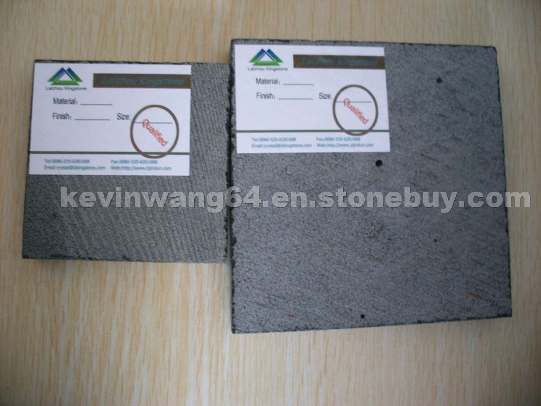 Flamed granite