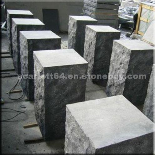 Black Basalt Natural Pillar
