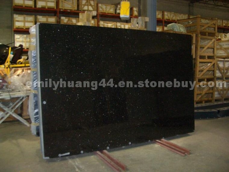 Black galaxy granite tile slab skirting Black galaxy granite tile slab skirting