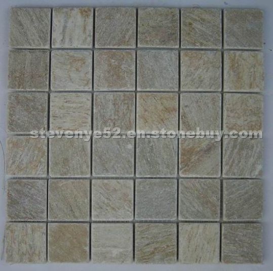 Yellow Slate Mosaic