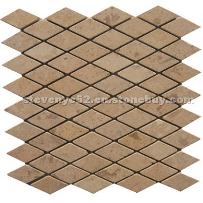 Beige limestone mosaic 6