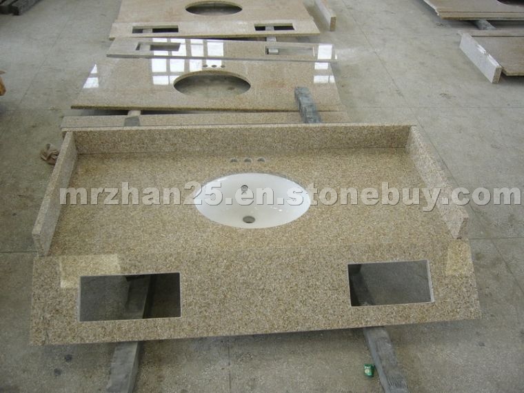Giallo Rusty granite vanitytops Giallo Rusty granite vanitytops