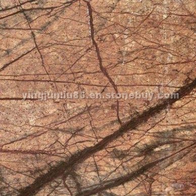 Red Rainforest Marble