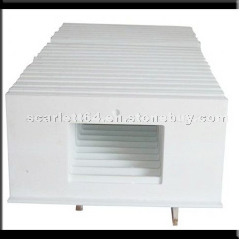 Crystallized Glass Stone Vanity Top