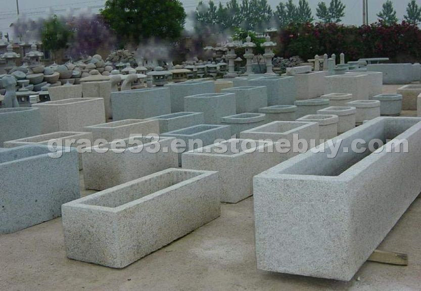 Granite Garden Planters