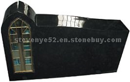 Shanxi Black Granite Gravestone