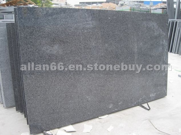 G654 Granite Slabs, dark grey slabs
