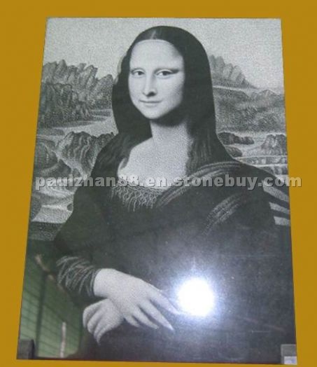 Mona Lisa shadow carving