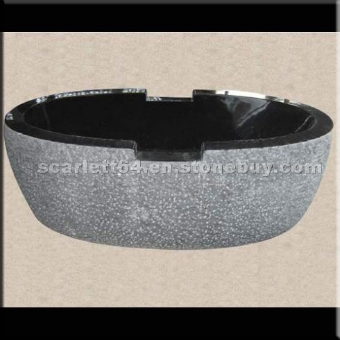 Absolute Black Granite Bath Tub Absolute Black Granite Bath Tub