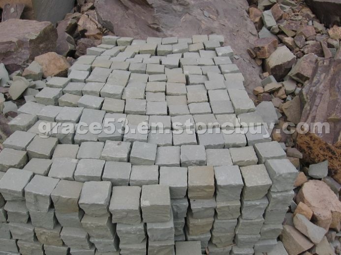 Green Sandstone Cubicstone