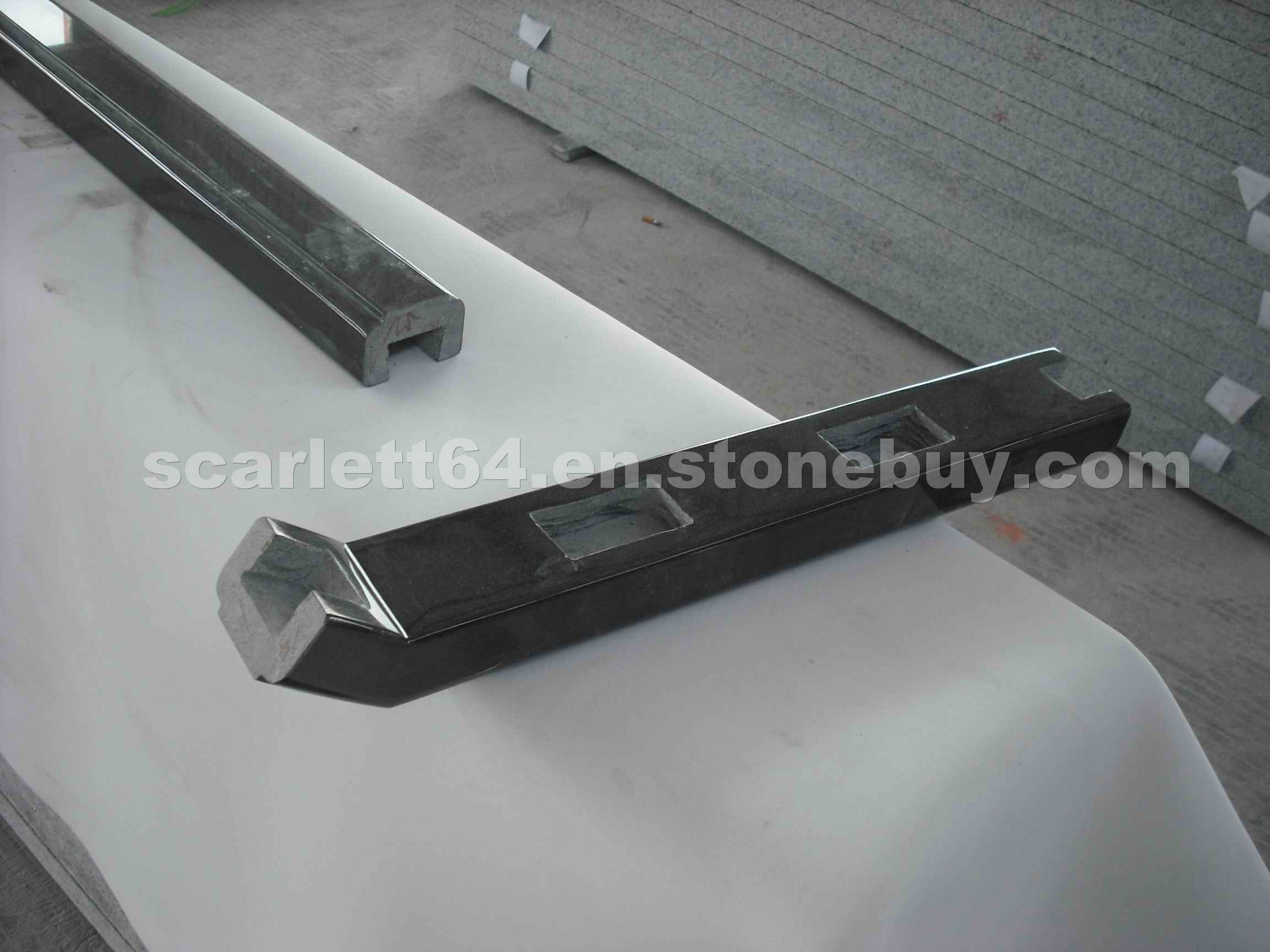 Shanxi Black Granite Handrail Shanxi Black Granite Handrail