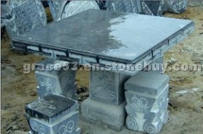Stone Furnitures Set Stone Furnitures Set