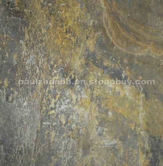 Chinese rusty yellow slate tile Chinese rusty yellow slate tile