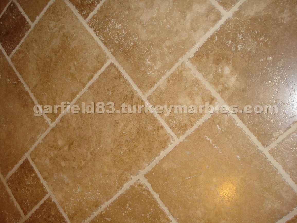 Travertine french pattern set