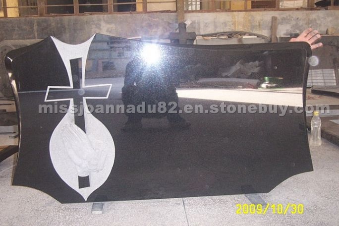 China Black Headstone 074