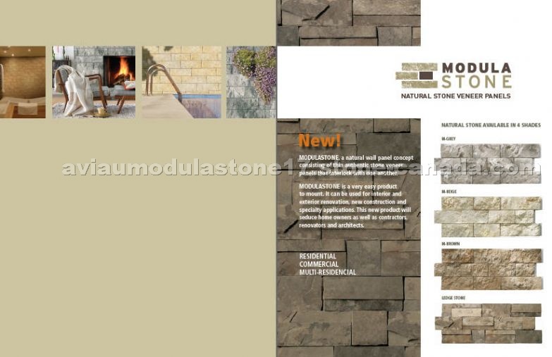 Natural Stone Veneer Panels