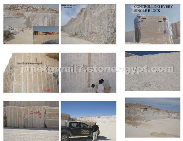 Galala Marble - Marfil Beige Marble Quarry