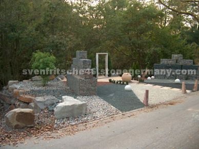 Gabions - Courtyard Decoration