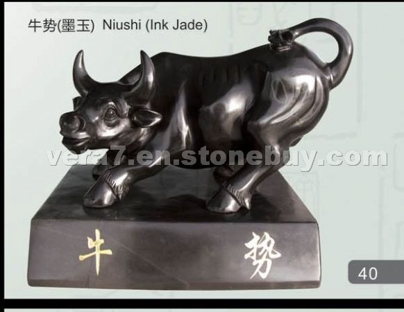 dark jade bull,black jade animal dark jade bull,black jade animal