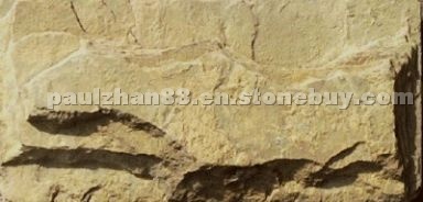 Yellow mud quartzite mushroom stone Yellow mud quartzite mushroom stone