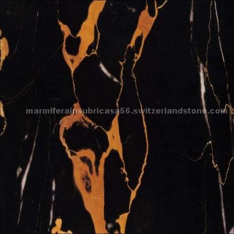 Portoro Black Gold marble