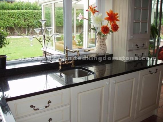 Star Galaxy Gold Granite Countertop