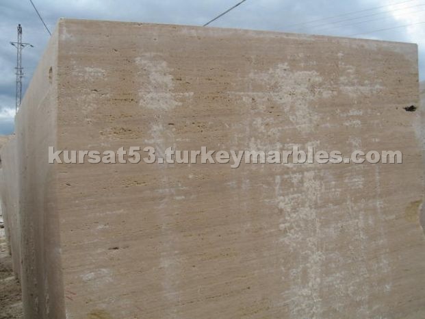 Turkish Travertine blocks