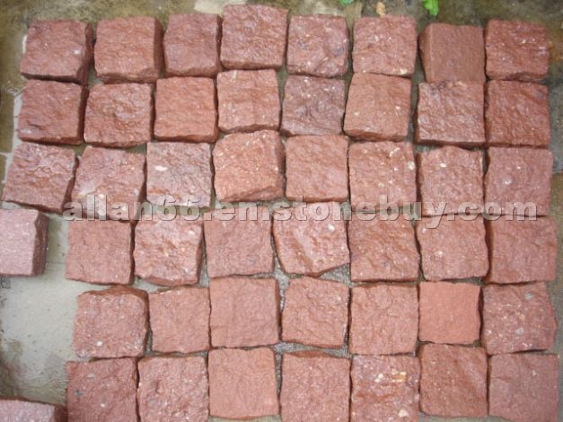 Red Porphyry China Cubicstone