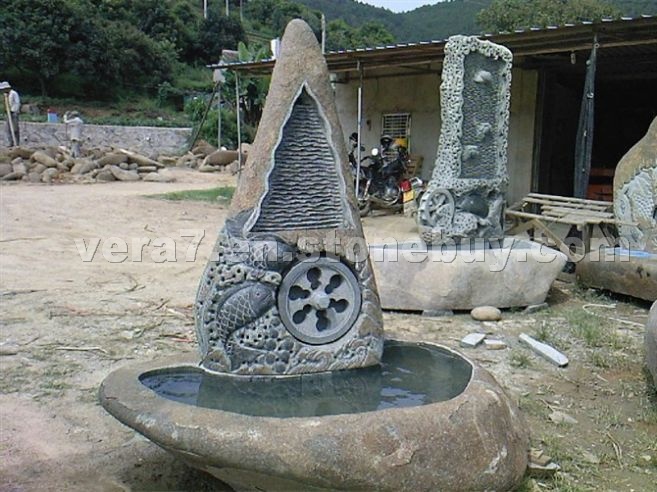 Granite fountain Granite fountain
