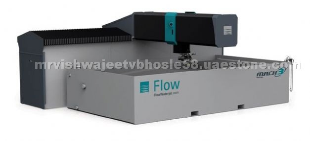 Flow waterjet abrasive shape cutting machine