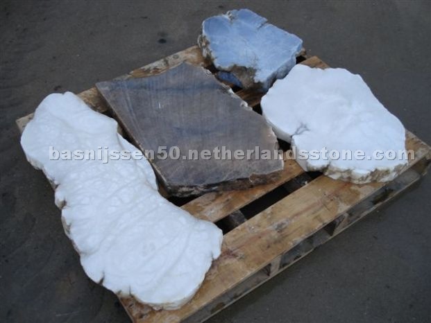 Albast Black, Blue and White Stone