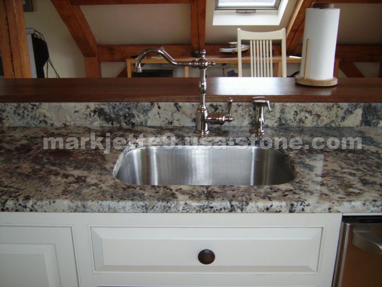 Blue Persa Granite Countertops Block Island
