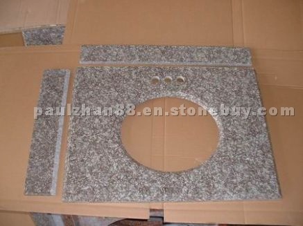 Granite vanity top