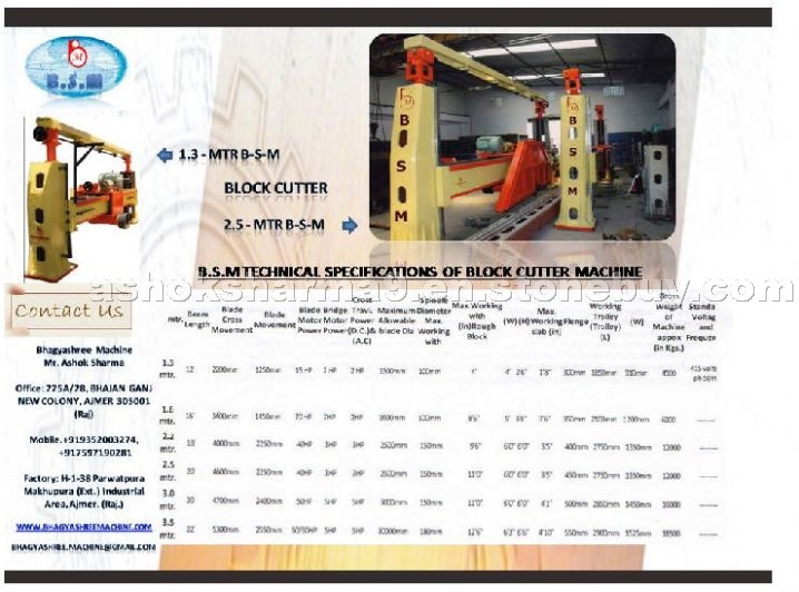 Automatic Block Cutter