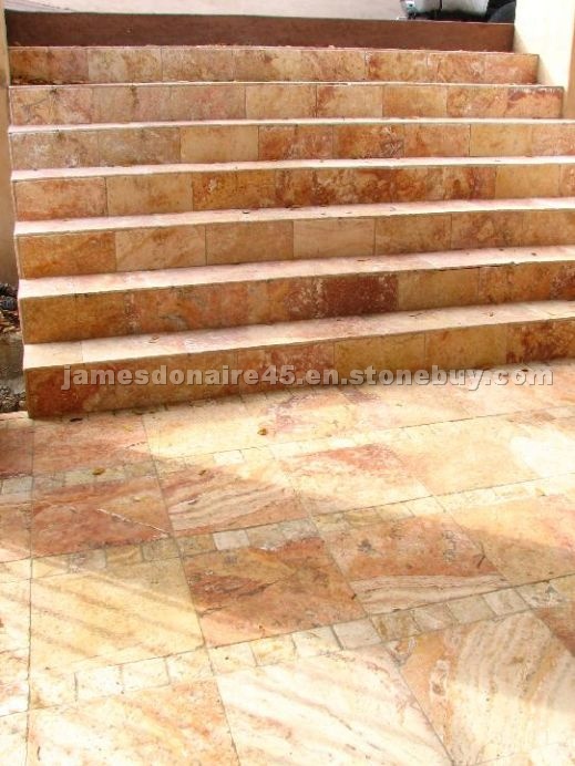 Antiquated Limestone Stairs and Steps
