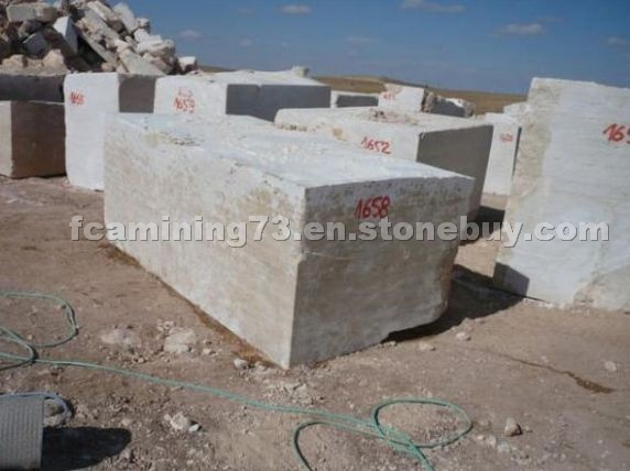 Light Travertine - Konya Travertine Blocks