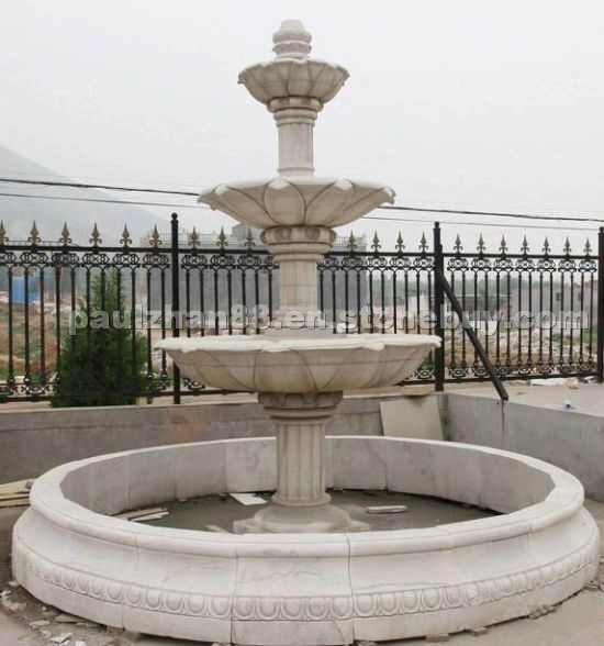 grey marble garden fountain grey marble garden fountain