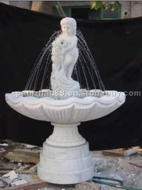 white carved garden fountain white carved garden fountain