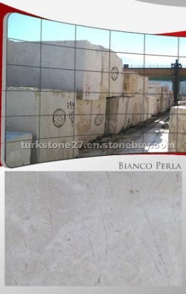 Bianco Perla Marble Blocks