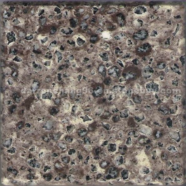 Cafe Brown quartz stone (YBS-088)