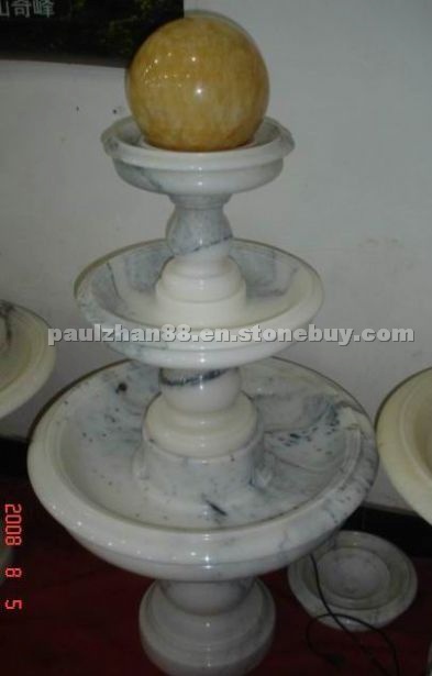 Marble fountain ball Marble fountain ball