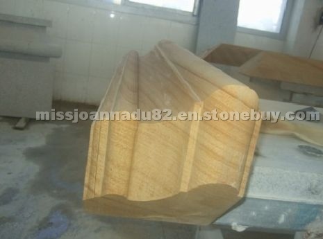 Yellow sandstone pillar Yellow sandstone pillar