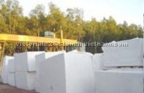 Vietnam White marble blocks