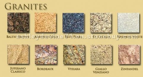 Our Granite Specialties