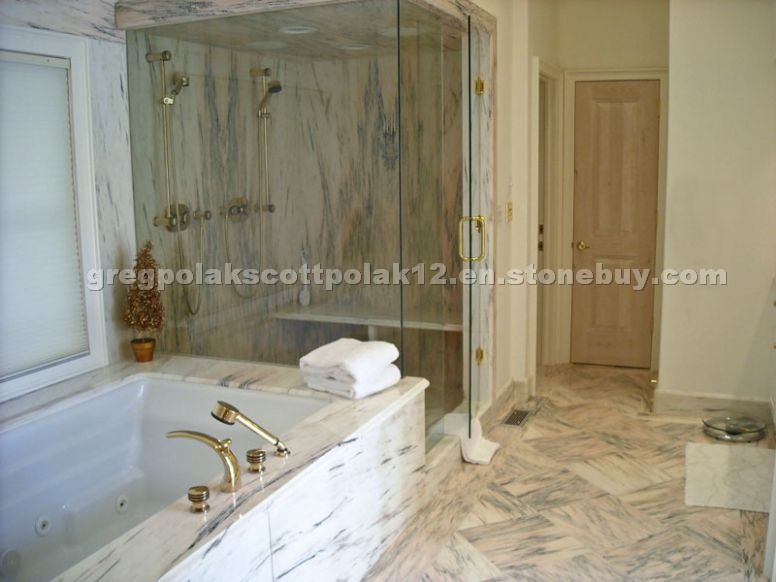 White Marble Bathroom
