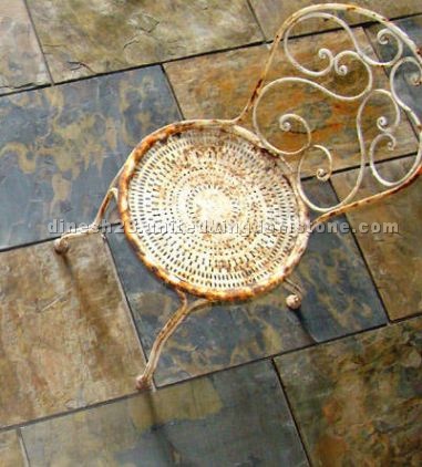 Autumn Mix - Riven Slate Flooring