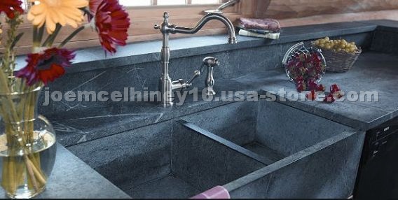 Soapstone Sink, Countertop