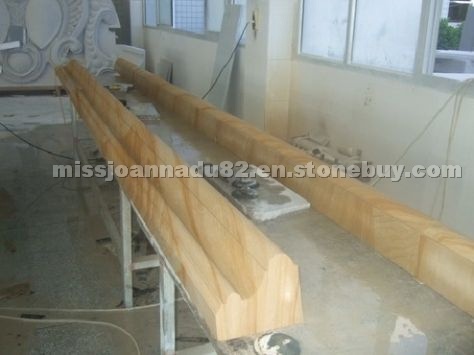 Yellow sandstone profile Yellow sandstone profile