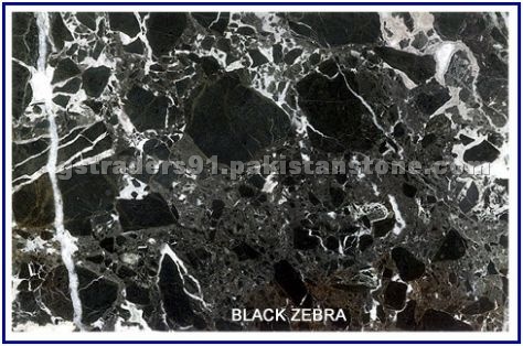 Black Zebra Marble